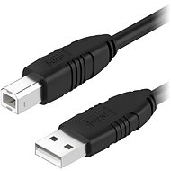 AlzaPower LinkCore USB A-B - 1 m - schwarz - Datenkabel