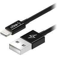 Datenkabel AlzaPower Core Lightning MFi (C89) 0,5 m schwarz - Datový kabel