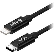 Datenkabel AlzaPower Core USB-C zu Lightning MFi 3m schwarz