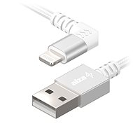 AlzaPower AluCore Lightning MFi D90 1m Silber - Datenkabel