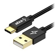Datenkabel AlzaPower AluCore Charge 2.0 USB-C 0.5m Black - Datový kabel