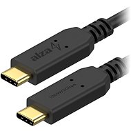 Datenkabel AlzaPower Core USB-C / USB-C 3.2 Gen 1 - 5 A - 100 Watt - 0,1 m - schwarz - Datový kabel