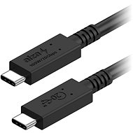 AlzaPower Core USB-C / USB-C USB4, 5A, 100W, 0,5m schwarz - Datenkabel