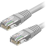 AlzaPower Patch CAT5E UTP 0,5m grau - LAN-Kabel