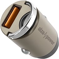 Auto-Ladegerät AlzaPower Car Charger M110 Fast Charge Mini - silber