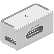 Kabel-Organizer AlzaPower Cable Box Socket grau - Organizér kabelů