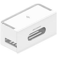 Kabel-Organizer AlzaPower Cable Box Socket - weiß - Organizér kabelů