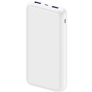 AlzaPower Carbon 20.000mAh Fast Charge + PD3.0 weiß - Powerbank