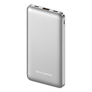 AlzaPower Thunder 10000mAh Fast Charge + PD3.0 Silber - Powerbank