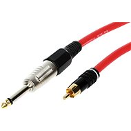 AQ Mono 6.3 mm - RCA 1m - Audio-Kabel