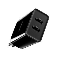 Netzladegerät Baseus Speed Mini QC Dual USB Quick Charger 10,5W Black