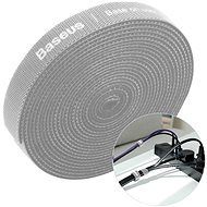 Kabel-Organizer Baseus Rainbow Circle Velcro Straps 3m Grau