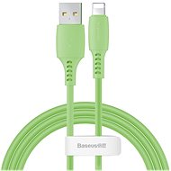 Baseus Colourful Lightning Cable 2.4A 1.2m Green - Datenkabel