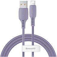 Baseus Colourful Lightning Cable 2.4A 1.2m Purple - Datenkabel