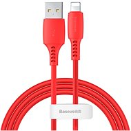 Baseus Colourful Lightning Cable 2.4A 1.2m Red - Datenkabel
