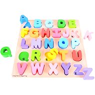Motorik-Lernspielzeug aus Holz - Alphabet - Motorikspielzueg
