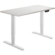 AlzaErgo Tisch ET1 NewGen weiß + PlatteTTE-01 140x80cm weißes Furnier - Höhenverstellbarer Tisch