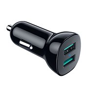 ChoeTech Quick 2x QC3.0 USB-A Car Charger Black - Auto-Ladegerät