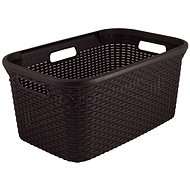 Curver Wäschekorb Rattan 45l 00708-210 - Wäschekorb
