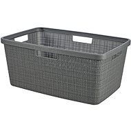 Curver Jute Laundry Basket - Dark Grey - Laundry Basket