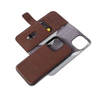 Decoded Leather Detachable Wallet Brown für iPhone 14 Pro - Handyhülle
