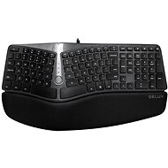 DELUX GM901U Wired Ergonomic, dunkelgrau - US - Tastatur