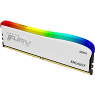 Kingston FURY 16GB DDR4 3200MHz CL16 Beast RGB Weiß Sonderedition - Arbeitsspeicher
