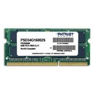 Patriot SO-DIMM 4 GB DDR3 1600 MHz CL11 Signature Line - Arbeitsspeicher