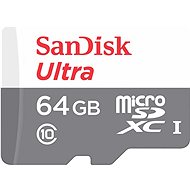 SanDisk microSDXC Ultra Lite 64 GB + SD-Adapter - Speicherkarte