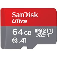 SanDisk MicroSDXC Ultra 64GB + SD-Adapter - Speicherkarte