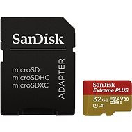 SanDisk MicroSDXC 32 GB Extreme Plus A1 UHS-I (V30) + SD Adapter - Speicherkarte