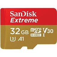 Speicherkarte SanDisk MicroSDHC 32 GB Extreme Mobile Gaming