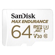 SanDisk microSDXC 64 GB Max Endurance + SD-Adapter - Speicherkarte