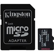 Speicherkarte Kingston MicroSDHC 32GB Industrial + SD-Adapter