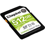 Kingston Canvas Select Plus SDXC 512GB Class 10 UHS-I - Speicherkarte