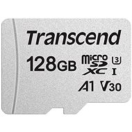 Transcend microSDXC 300S 128 GB + SD Adapter - Speicherkarte