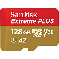 SanDisk microSDXC 128GB Extreme PLUS + Rescue PRO Deluxe + SD-Adapter - Speicherkarte