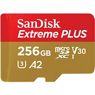 SanDisk microSDXC 256GB Extreme PLUS + Rescue PRO Deluxe + SD-Adapter - Speicherkarte