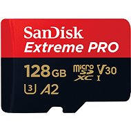 SanDisk microSDXC 128GB Extreme PRO + Rescue PRO Deluxe + SD-Adapter - Speicherkarte