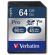 VERBATIM Pro SDXC 64GB - Speicherkarte
