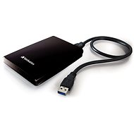 Verbatim Store'n'Go USB HDD 2TB, schwarz - Externe Festplatte