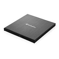 VERBATIM CD/DVD Slimline USB-C, schwarz - Externer Brenner