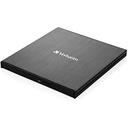 Externer Brenner VERBATIM Blu-Ray Slimline Ultra HD 4K USB 3.2 Gen 1 (USB-C)