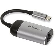 VERBATIM USB-C TO GIGABIT ETHERNET ADAPTER, 10 cm - Adapter