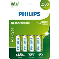 Akku Philips R6B4RTU25 4 Stück pro Packung