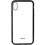 Epico Glass Case für iPhone 6.5 - Transparent / Schwarz - Handyhülle