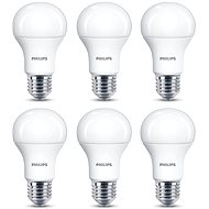 Philips LED 13-100W, E27, 2700K, matt, Set 6 Stück - LED-Birne