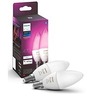 Philips Hue White and Color Ambiance 6W E14  2er-Set - LED-Birne