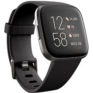 Smartwatch Fitbit Versa 2 - Schwarz/Carbon