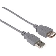PremiumCord USB 2.0 Verlängerung 0,5m graues - Datenkabel